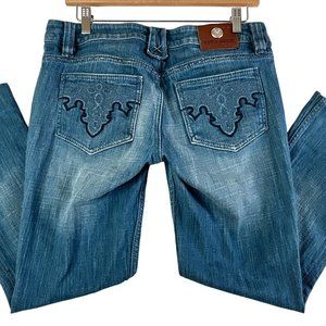 Antik‎ Denim Women's Jeans Size 29 Lowrise Crop Medium Wash Altered to Crop